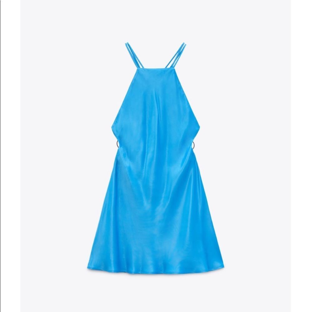 ZARA RING TRIM SLIP DRESS - Picture 16 of 16